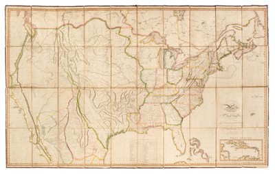 Lot 151 - United States. Melish (John), Map of the United States with..., British & Spanish Possessions, 1816