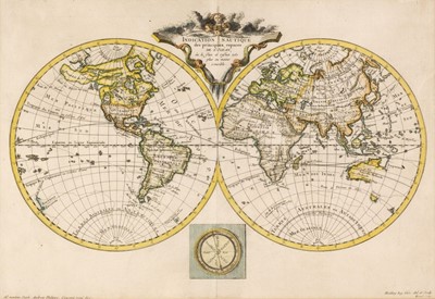 Lot 188 - World. Moithey (Maurille Antoine), Indication Nautique des Principaux Espaces de l'Ocean, 1787