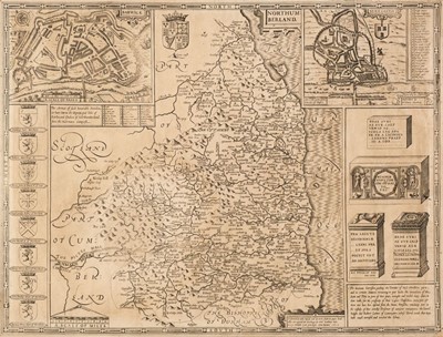 Lot 151 - Northumberland. Speed (John). Northumberland, John Sudbury & George Humble, 1611 or later