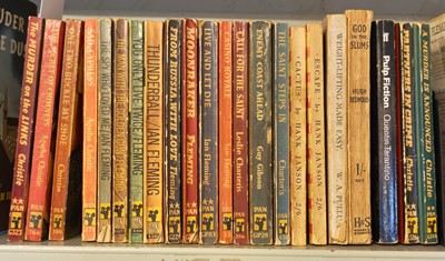 Lot 817 - Fleming (Ian). A collection of 8 James Bond Pan paperback editions, 1955-67