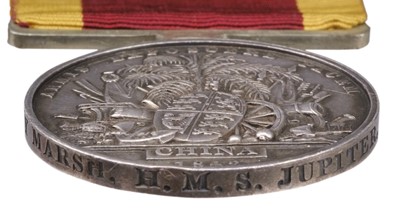 Lot 115 - China 1842 Medal (Henry Marsh. H.M.S. Jupiter.)