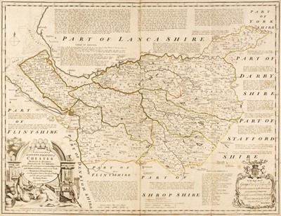 Lot 109 - Bowen (Emanuel). An Accurate Map of the County Palatine of Chester..., circa 1765