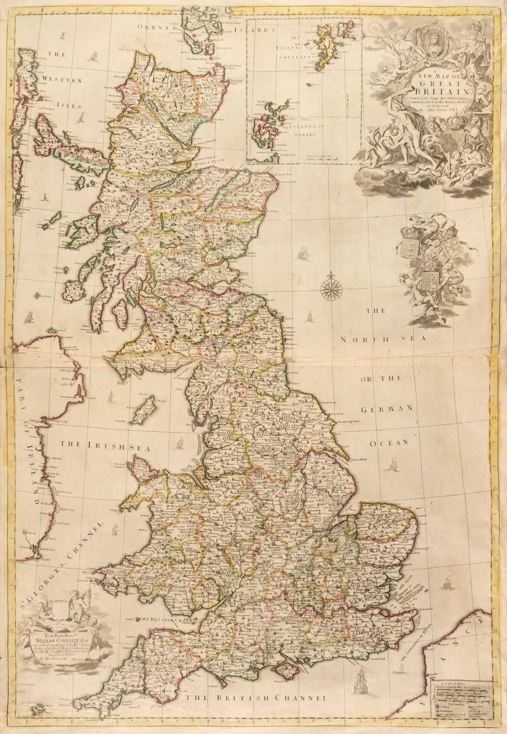 Lot 115 - British Isles. Senex (John), A New Map of