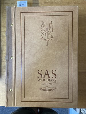 Lot 212 - Special Air Service. SAS War Diary 1941-1945, the Services Edition