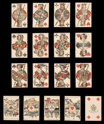 Lot 538 - Portuguese playing cards. Portuguese Insurrection cards, unknown maker and place, circa 1850