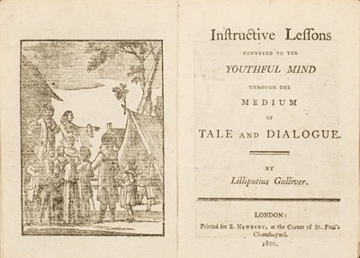 Lot 471 - Newbery (E., publisher). Instructive Lessons, by Lilliputius Gulliver, E. Newbery, 1800
