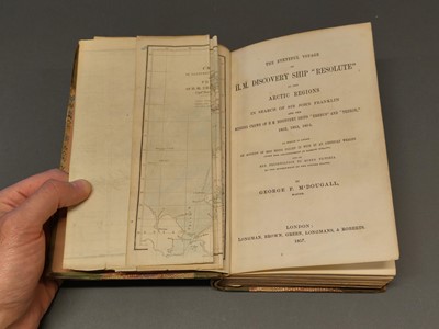Lot 32 - McDougall (George F.). The Eventful Voyage of H. M. Discovery Ship "Resolute", 1st ed, 1857