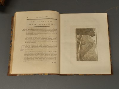 Lot 42 - Saussure (Horace-Bènedict de). Voyages dans les Alpes, 4 vols, 1st & 2nd ed, 1796-1804