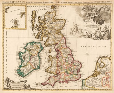 Lot 111 - British Isles. Jaillot (Alexis Hubert), Les Isles Britannique..., [1695]