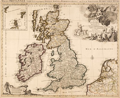 Lot 112 - British Isles. Jaillot (Alexis Hubert), Les Isles Britannique..., [1696]