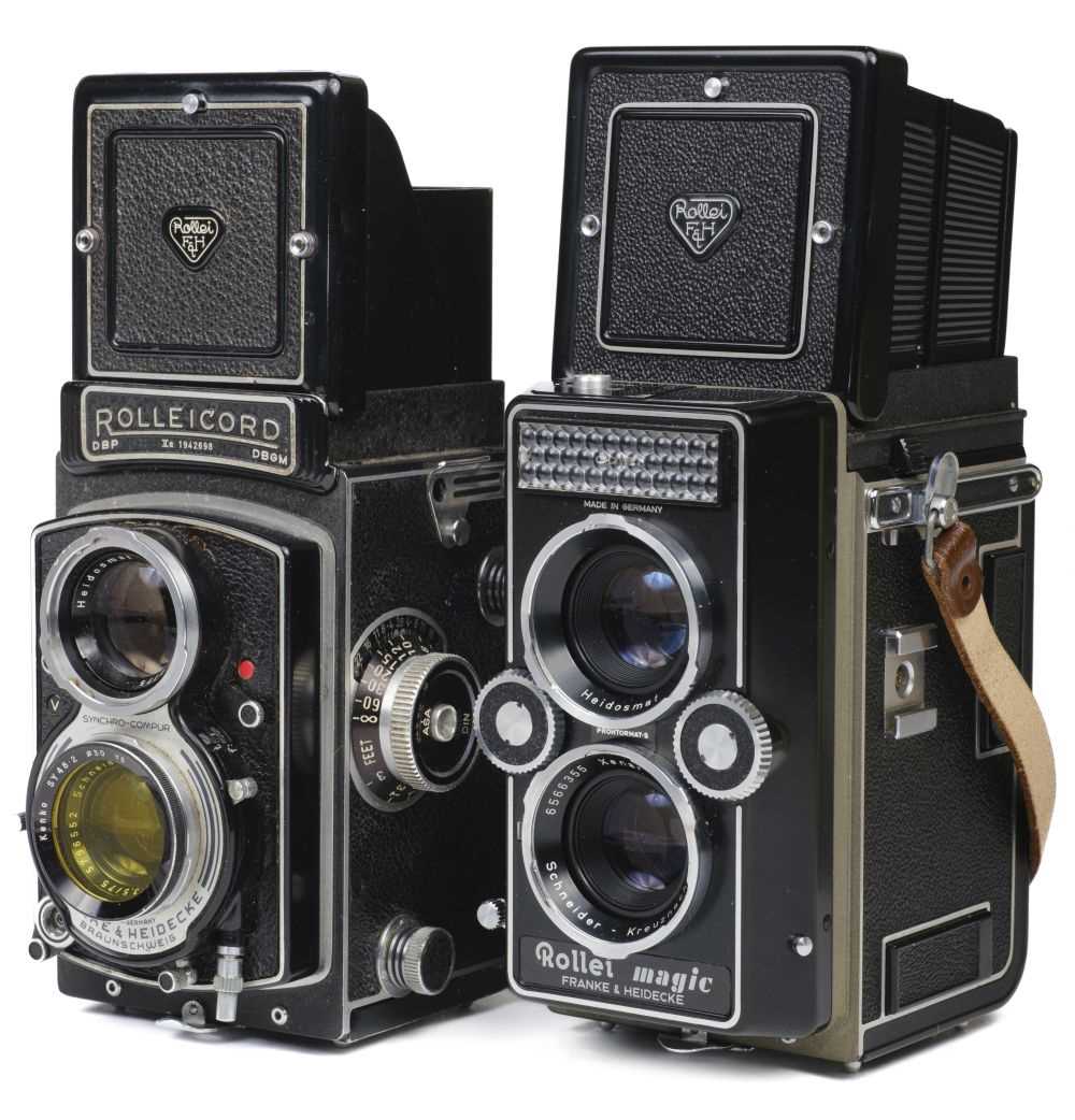 Rolli Radiography Camera Lot 210 - Rolleicord Va Model K3E Type 2 and Rollei