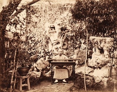 Lot 1 - China. A group of 3 albumen print photographs, c. 1870