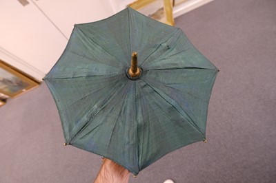 Lot 445 - Miniature Umbrella. A dolls' silk umbrella, Hobday & Francis, circa 1820-30