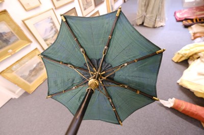Lot 445 - Miniature Umbrella. A dolls' silk umbrella, Hobday & Francis, circa 1820-30