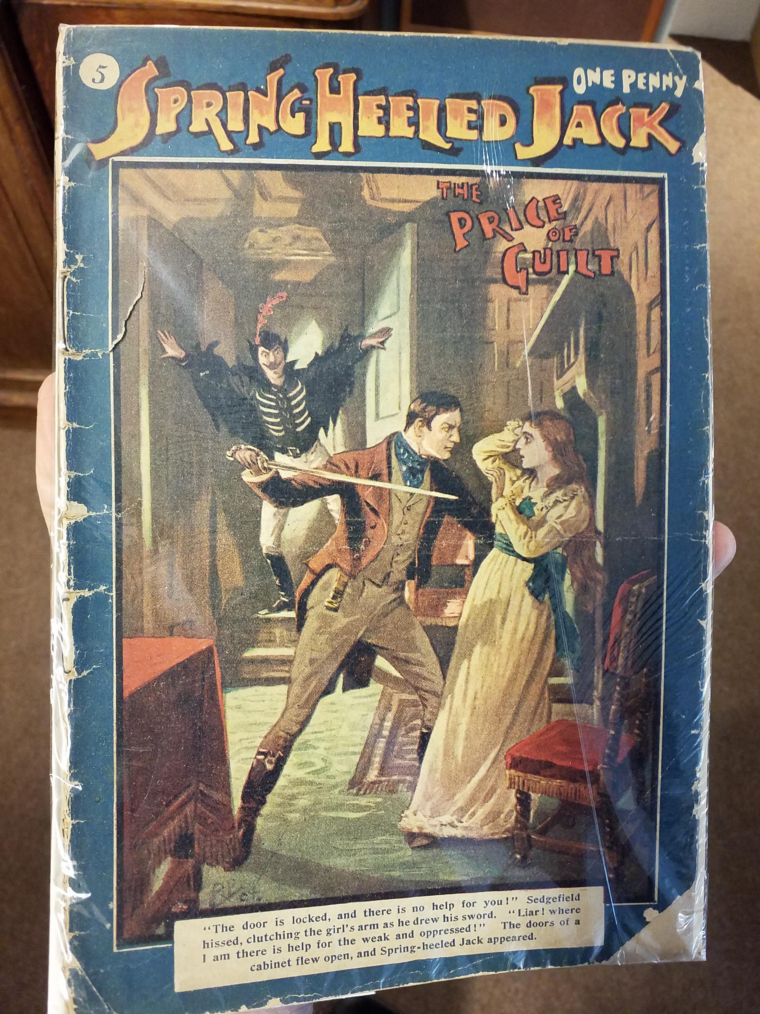 Lot 684 - Spring-Heeled Jack. Selection of rare