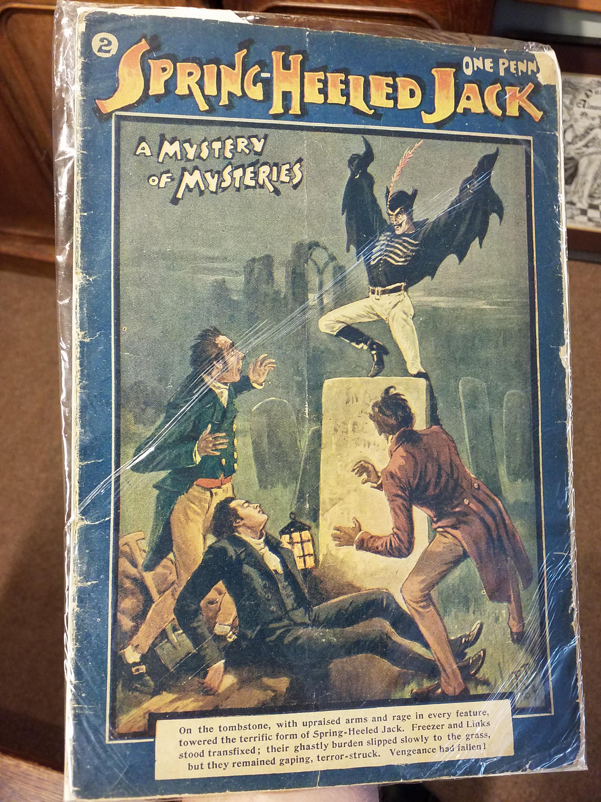 Lot 684 - Spring-Heeled Jack. Selection of rare