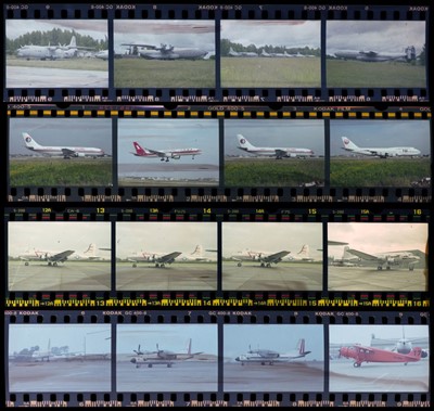 Lot 223 - Aviation Negatives. A collection of approximately 20,000 mainly 35mm colour negatives