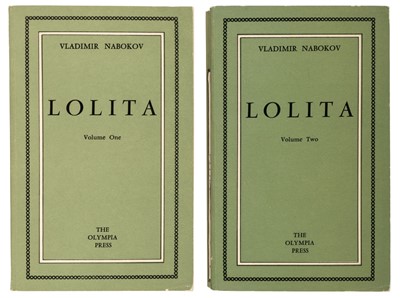 Lot 879 - Nabokov (Vladimir). Lolita, 2 volumes, 1st edition, Olympia Press, 1955