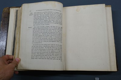 Lot 3 - Cook (James). A Voyage towards the South Pole, and Round the World, 2 vols, 1st ed, 1777