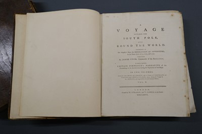 Lot 3 - Cook (James). A Voyage towards the South Pole, and Round the World, 2 vols, 1st ed, 1777