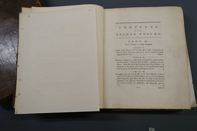 Lot 3 - Cook (James). A Voyage towards the South Pole, and Round the World, 2 vols, 1st ed, 1777