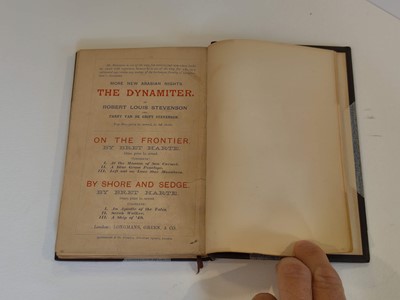 Lot 454 - Stevenson (Robert Louis). Strange Case of Dr Jekyll and Mr Hyde, 1st edition, 1886