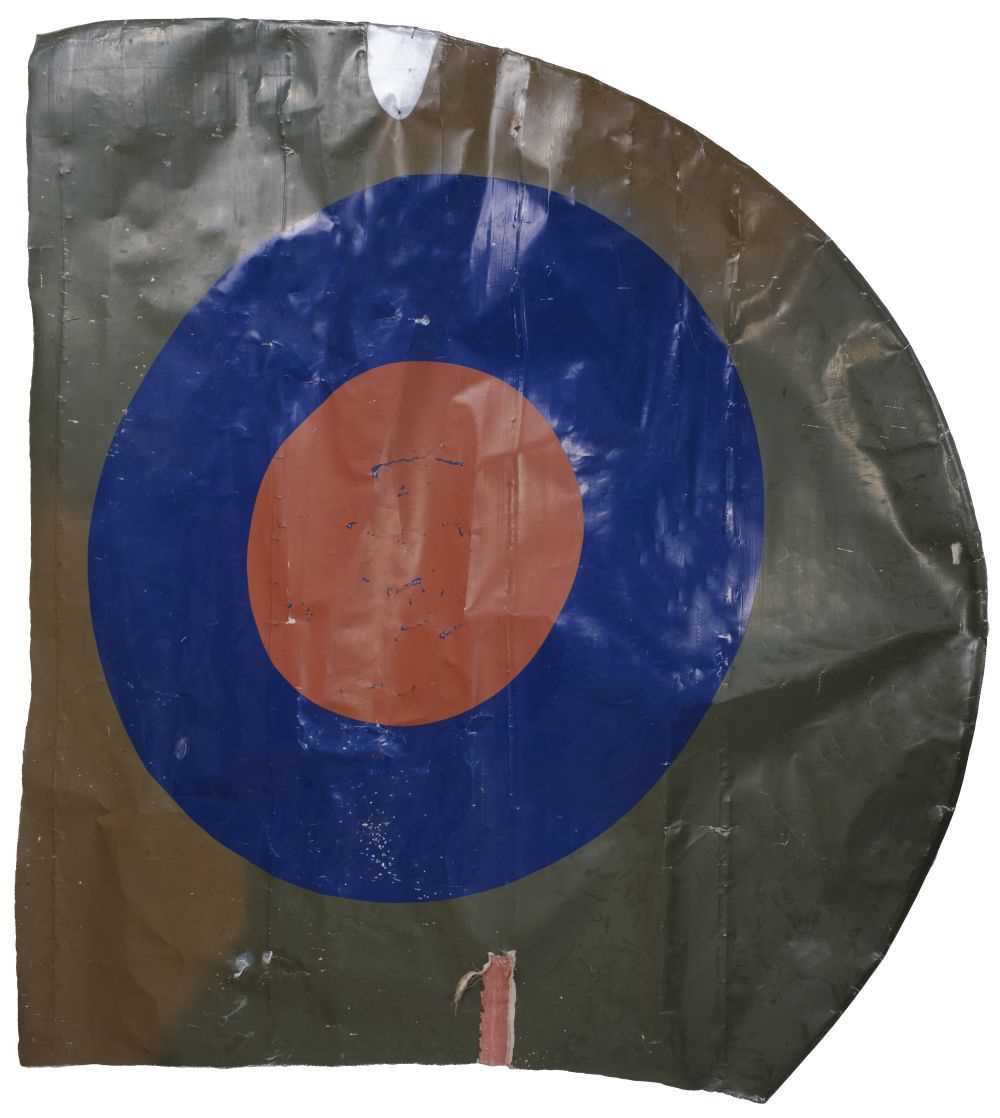 Lot 354 - Gloster Gladiator. A canvas roundel circa 1950