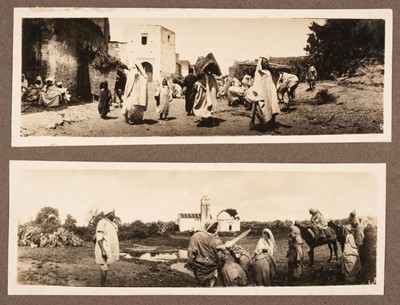 Lot 185 - Panoramas. A collection of panoramic photographs and negatives, c. 1900-1910