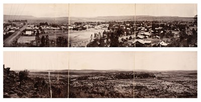 Lot 190 - South Africa. A group of 37 photographs and two three-part panoramas, c. 1900