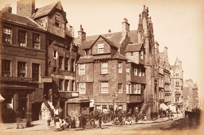 Lot 85 - Edinburgh. An album containing 20 mounted albumen print photographs, c. 1880