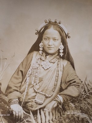 Lot 99 - India. An assorted group of 53 photographs of Indian people and scenes, c. 1860-1880