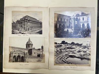 Lot 117 - Malta. A group of 25 photographs of Malta, c. 1870s