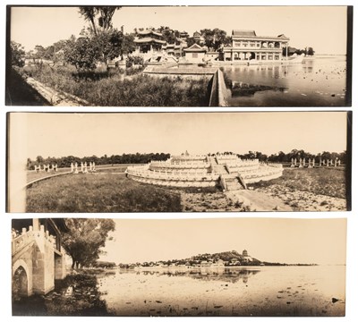 Lot 142 - China. A group of 6 panoramic photographs of Peking, c. 1910-1920