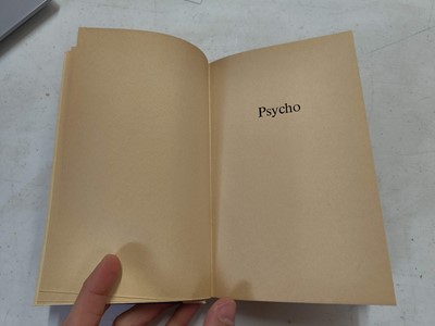 Lot 788 - Bloch (Robert). Psycho, 1st edition,  1959