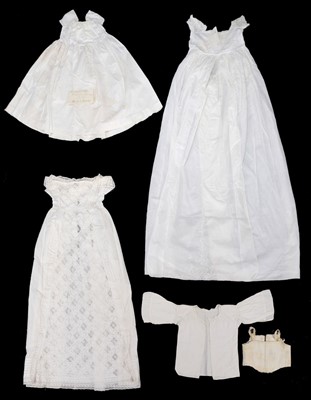 Lot 440 - Infants' Clothing. A collection of 18th and 19th century baby clothes