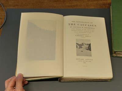 Lot 21 - Freshfield (Douglas W.). The Exploration of the Caucasus, 2 vols, 1st ed, 1896