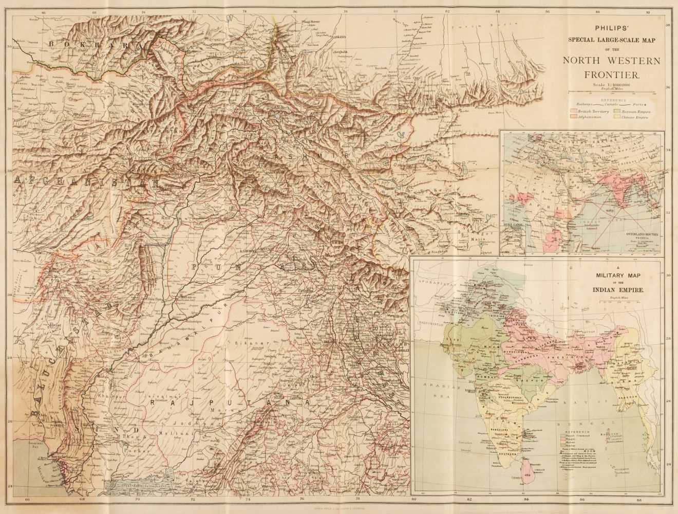 Lot 137 - Folding maps. A collection of 6 folding maps of foreign parts, mostly 19th-century