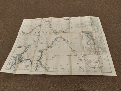 Lot 137 - Folding maps. A collection of 6 folding maps of foreign parts, mostly 19th-century