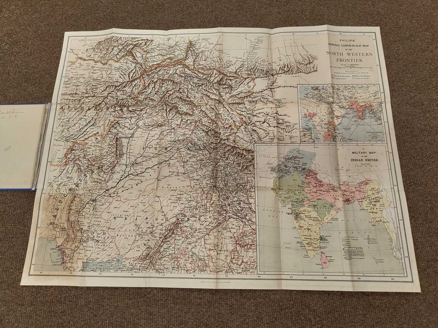 Lot 137 - Folding maps. A collection of 6 folding maps