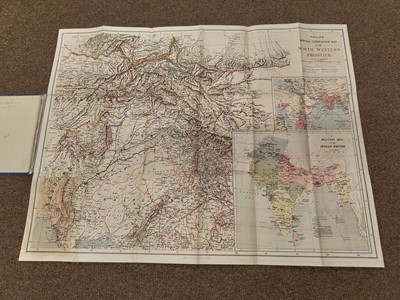 Lot 137 - Folding maps. A collection of 6 folding maps of foreign parts, mostly 19th-century