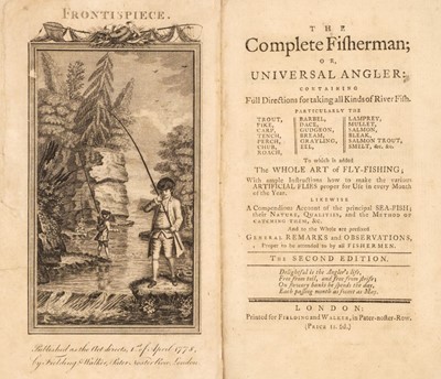 Lot 76 - Complete Fisherman; Or, Universal Angler: Containing Full Directions