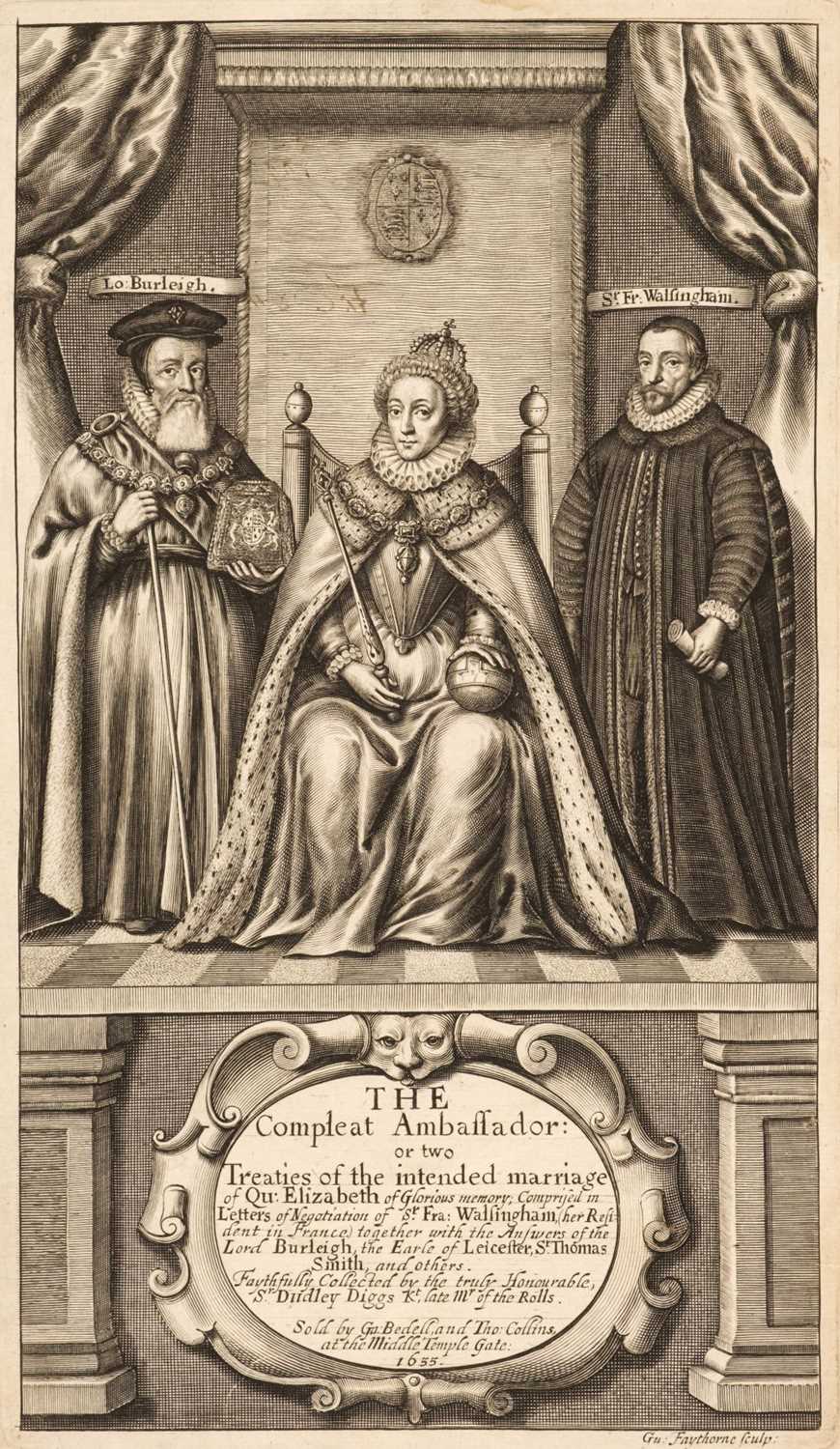 Lot 339 - Digges (Sir Dudley). The Compleat Ambassador, 1st edition, 1655