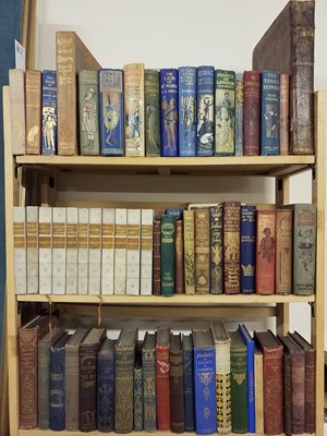 Lot 455 - Literature. A collection of 19th & early 20th century literature & illustrated literature