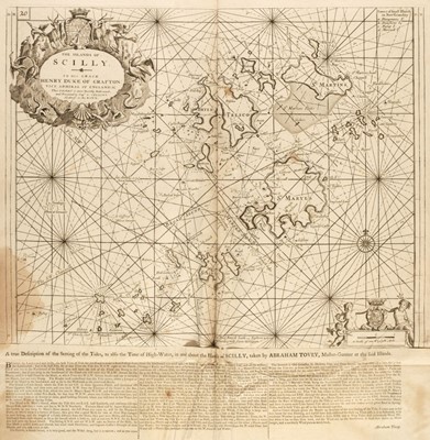 Lot 140 - Greenville Collins (Captain). Great Britain's Coasting Pilot..., J. & W. Mount & T. Page, 1779