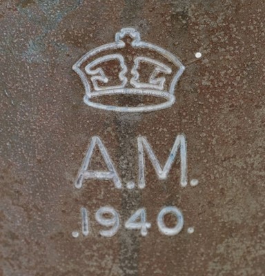 Lot 383 - Scramble Bell. WWII '1940' Battle of Britain period Air Ministry bronze aerodrome bell