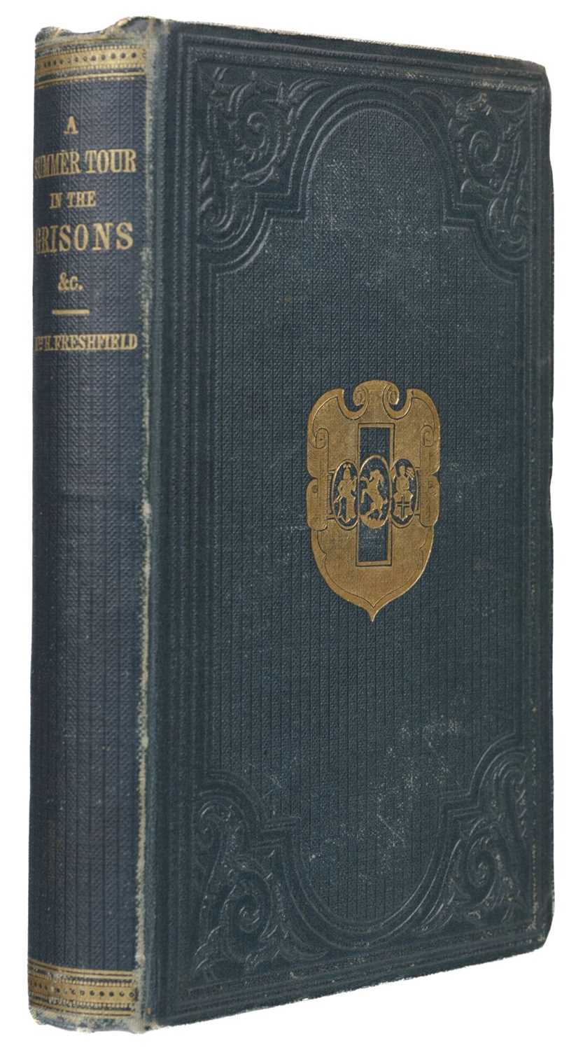 Lot 23 - Freshfield (Jane). A Summer Tour in the Grisons and Italian valleys of the Bernina, 1st ed, 1862