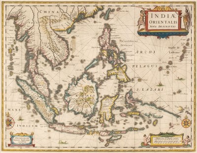 Lot 130 - East Indies. Jansson (Jan), Indiae Orientalis Nova Descriptio, [1635 or later]