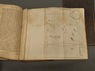 Lot 353 - Newton (Isaac). Opticks: Or, a Treatise of the Reflectons, Refractions, Inflections, 1718