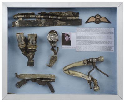 Lot 317 - Dornier 3456. Relics recovered from Dornier 3456 damaged during the Battle of Britain