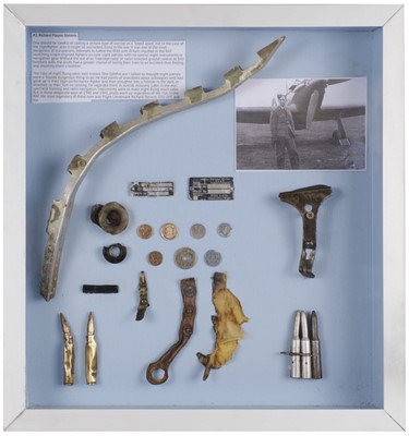 Lot 318 - Dornier 3456. Relics recovered from Dornier 3456 damaged during the Battle of Britain